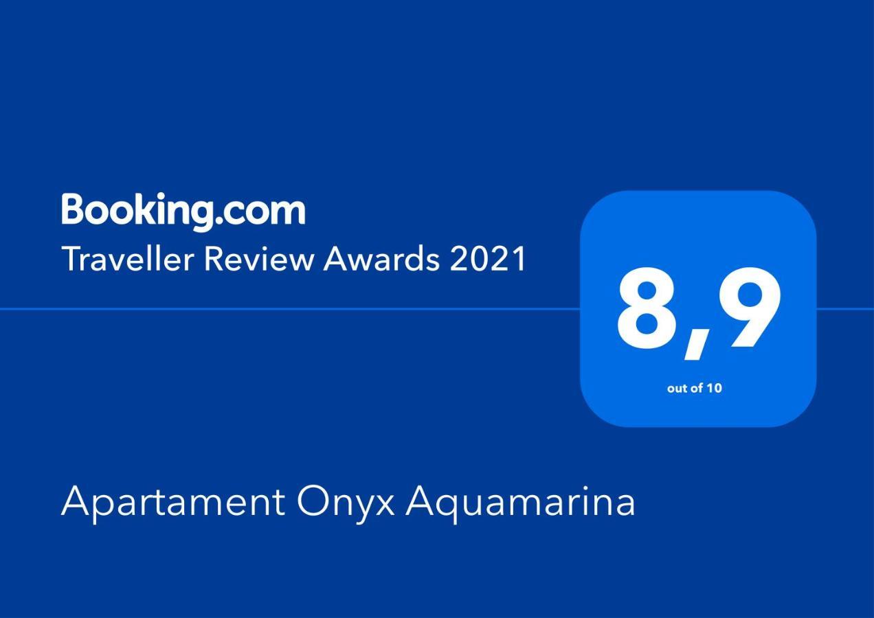 Апартаменты Aquamarina Onyx Seaside Мендзыздрое Экстерьер фото